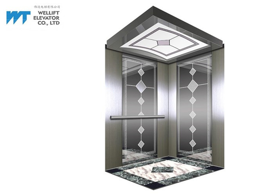 Luksusowa kabina windy Opcjonalna wysokiej jakości konstrukcja wnętrza windy pasażerskiej