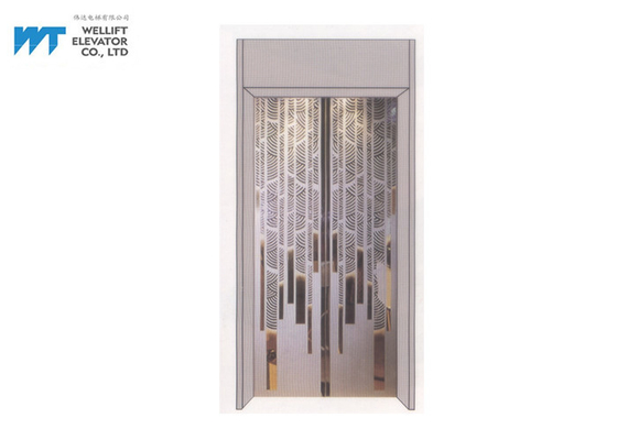 Winda Dekoracja kabiny z luksusowymi drzwiami windy dla nowoczesnej windy hotelowej