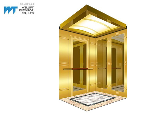 Grubość dekoracji kabiny luksusowej windy 1,5 MM dla budynku hotelowo-handlowego
